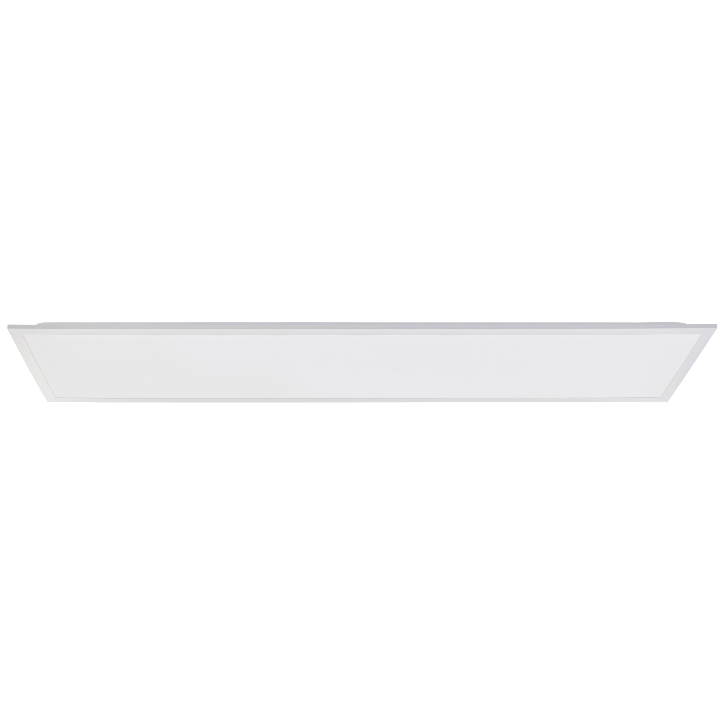 Brilliant LED-Deckenleuchte Briston weiß Metall Kunststoff B/H/L: ca. 122,5x8x33 cm