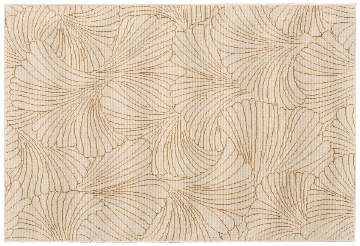 Webteppich Luxus beige B/L: ca. 120x170 cm