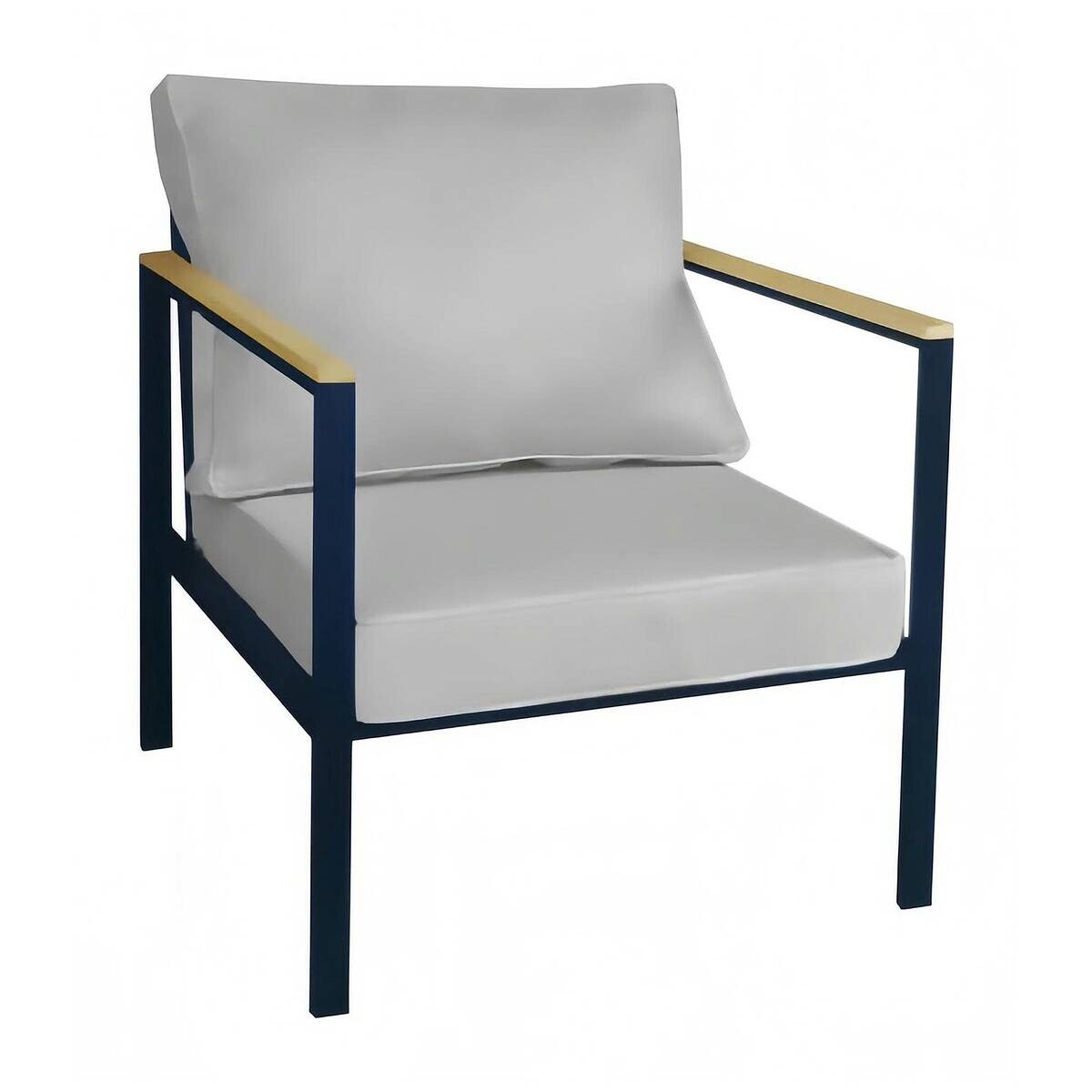 POCOline Gartensitzgruppe Mykonos anthrazit Stahl