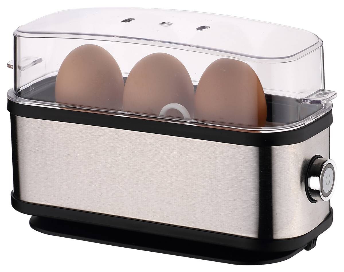 Emerio Eierkocher EB-125167.2 silber Edelstahl Kunststoff B/H/T: ca. 20x14x9 cm