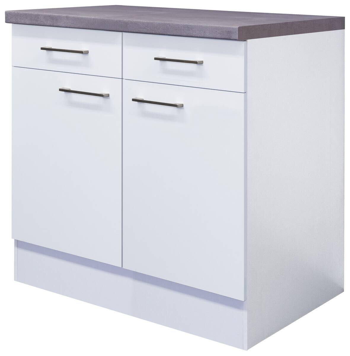 Unterschrank Vita weiß matt B/H/T: ca. 80x86x60 cm