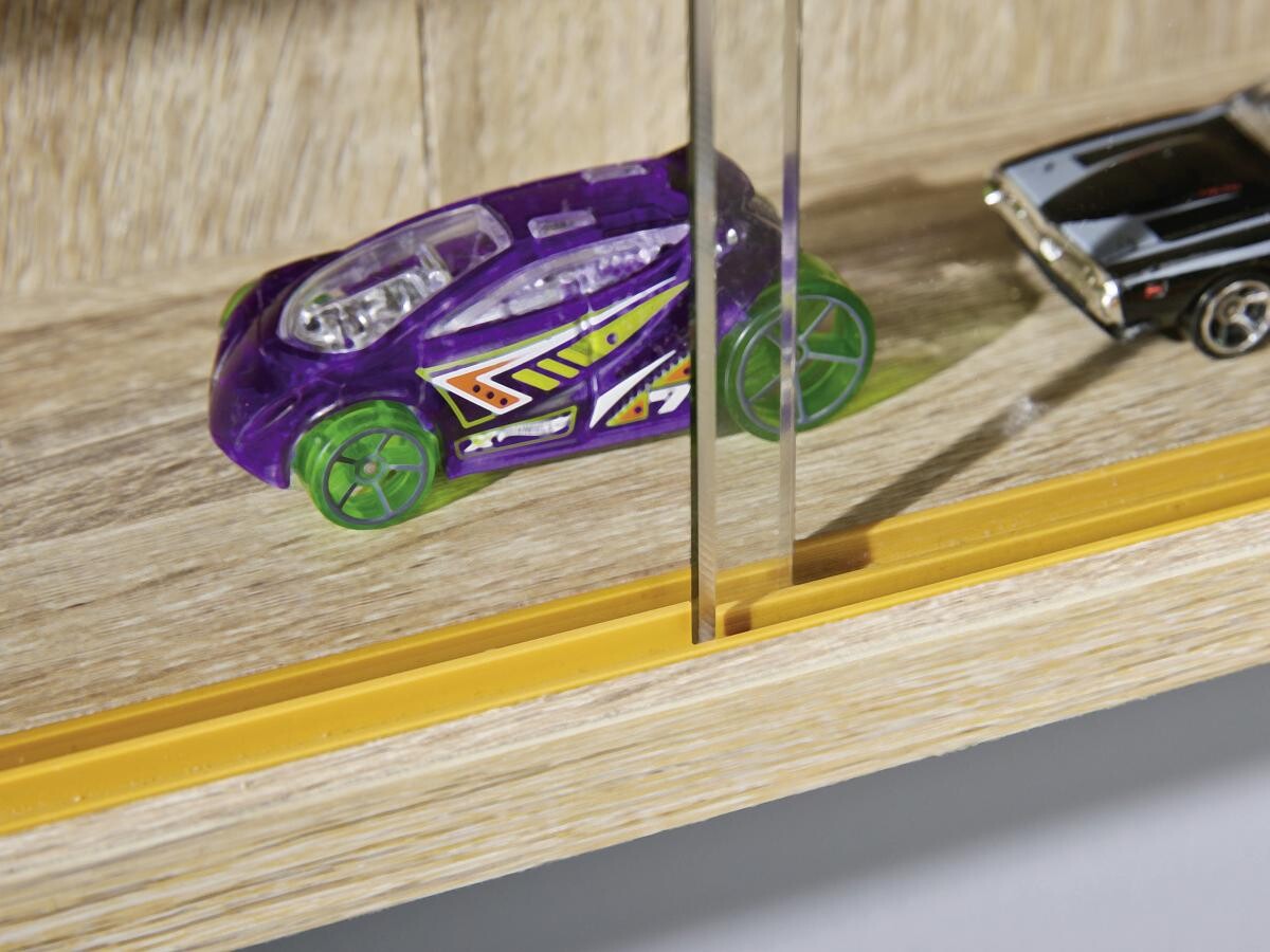 Vitrine Collectiziony Eiche Sonoma Nachbildung Holzwerkstoff B/H/T: ca. 80x60x10 cm