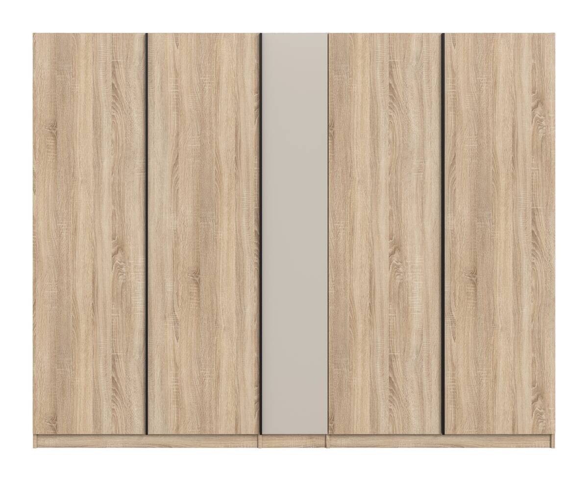 Kleiderschrank OAKLAND Eiche Sonoma Nachbildung Cashmere B/H/T: ca. 230x183x53 cm Kleiderschrank OAKLAND Eiche Sonoma Nachbildung Cashmere B/H/T: ca. 230x183x53 cm