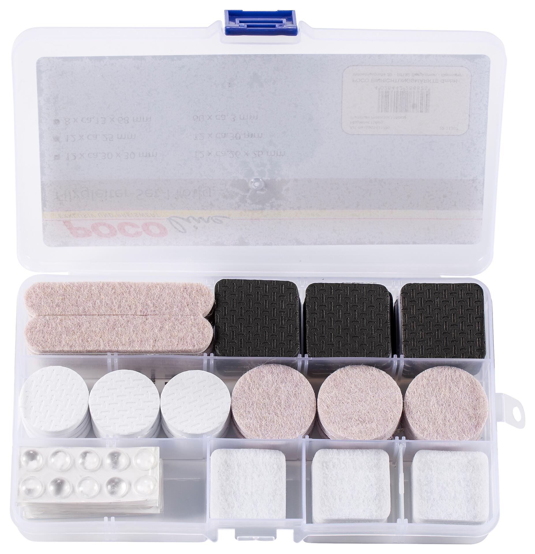 Filzgleiter 116 tlg.