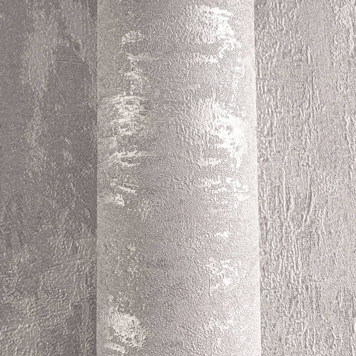 A.S.Creation Vliestapete Glänzend silber B/H/D: ca. 53x1005x9 cm