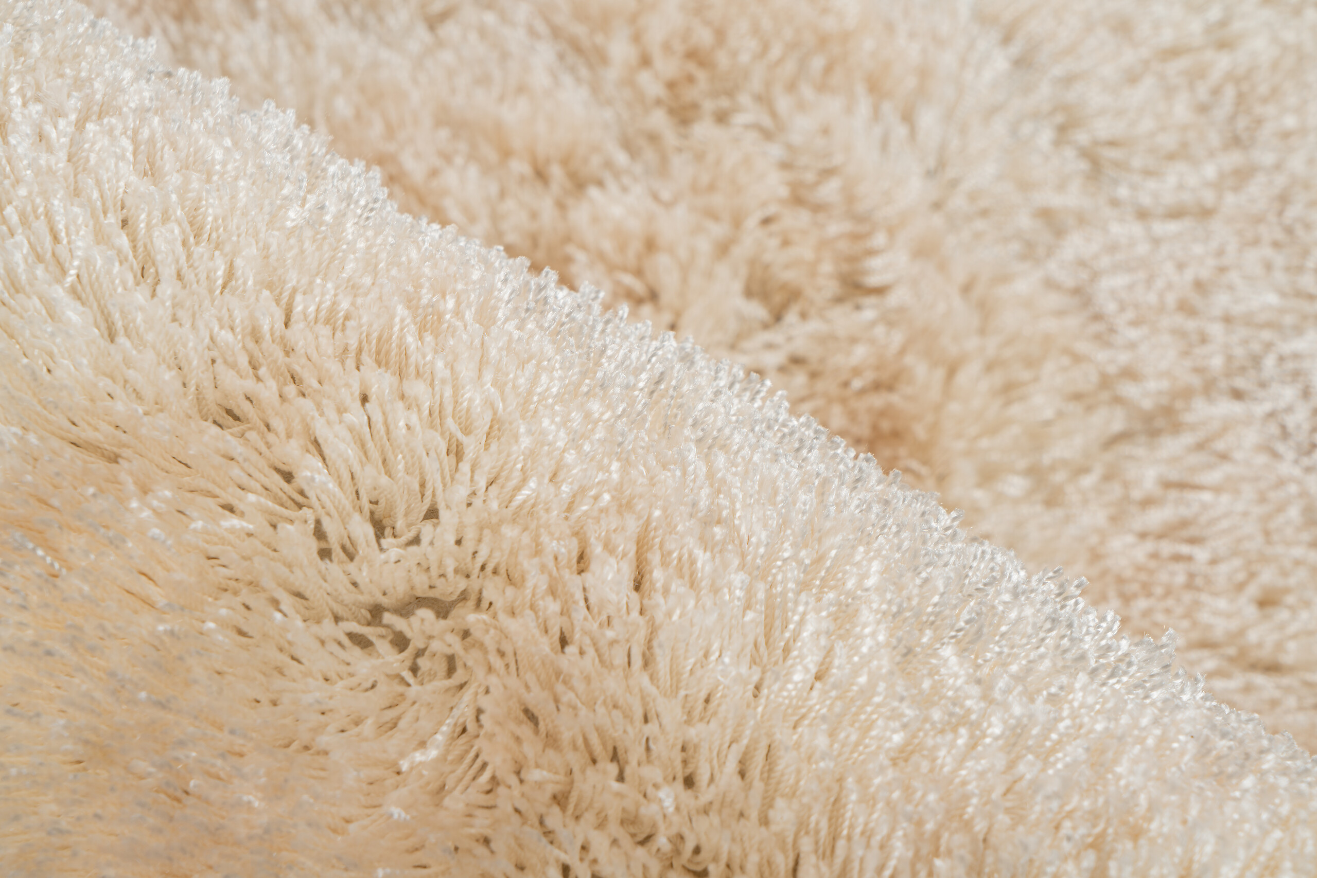 Arte Espina Hochflorteppich Soul 8120 Creme creme B/L: ca. 170x240 cm