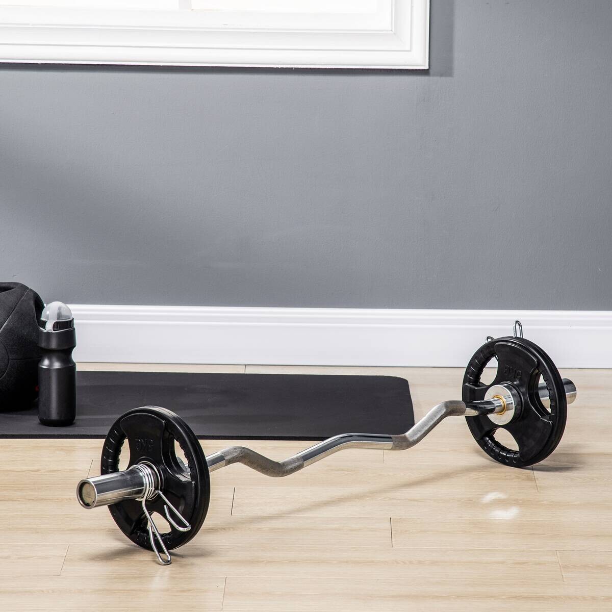 SPORTNOW Hantelscheibe schwarz Edelstahl B/H/L: ca. 24x24x3,5 cm