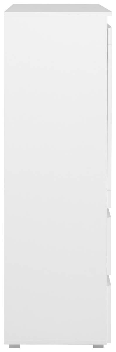 Highboard Capetown weiß weiß glänzend B/H/T: ca. 116x126x40 cm