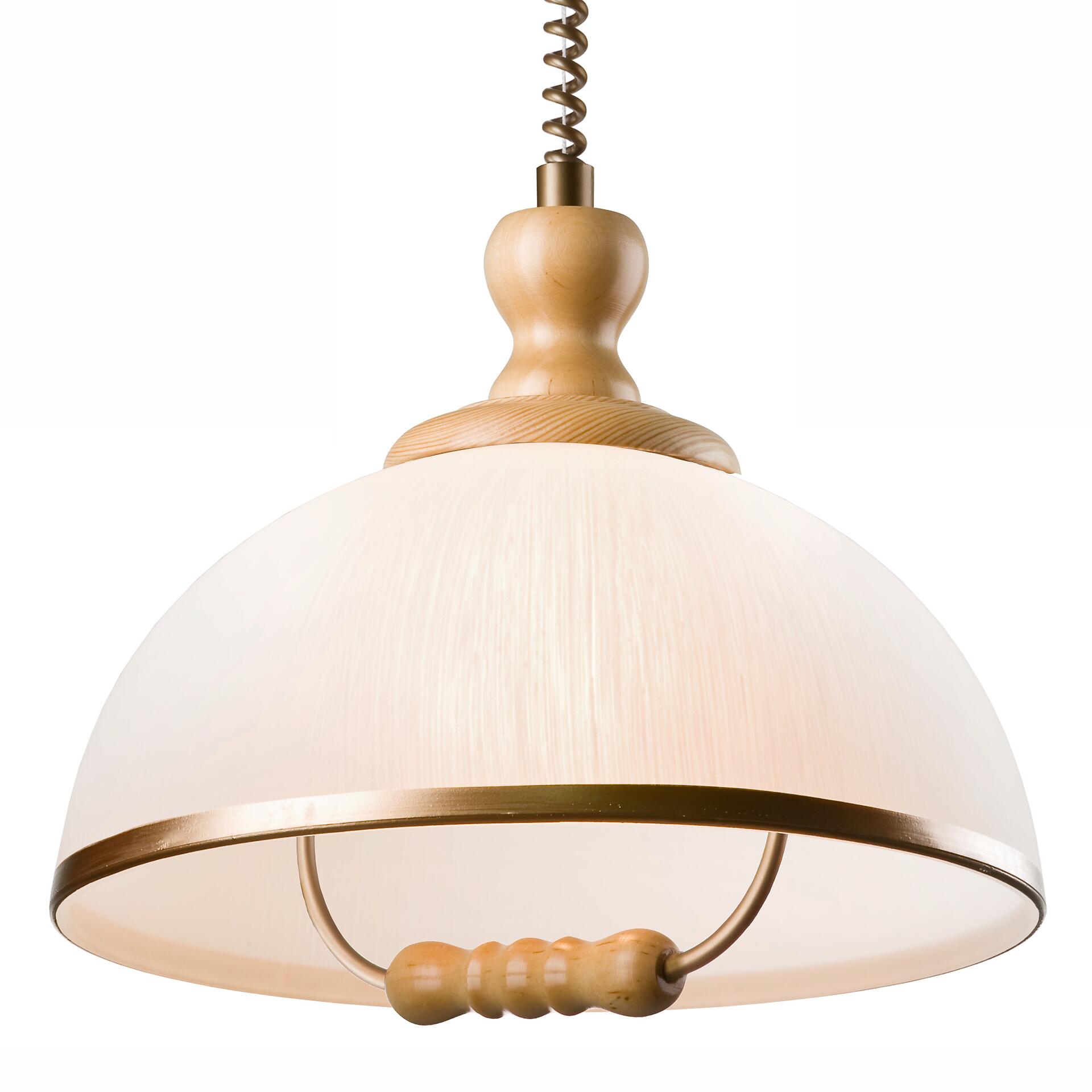 Lamkur Deckenleuchte RAMONA weiß Glas B/H/L: ca. 30x64x30 cm E27 1 Brennstellen