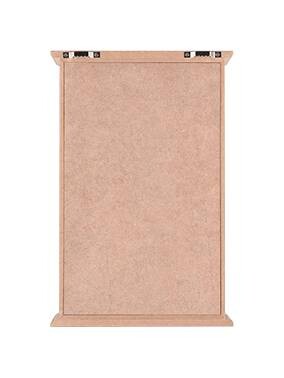 Schlüsselkasten Irena Eiche schwarz MDF B/H/T: ca. 20x30x7 cm