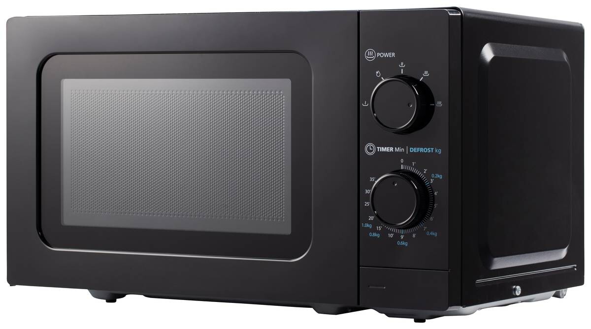 POCOline Mikrowelle MM720C2GX-PM schwarz Metall B/H/T: ca. 44x26x33 cm ca. 20 l