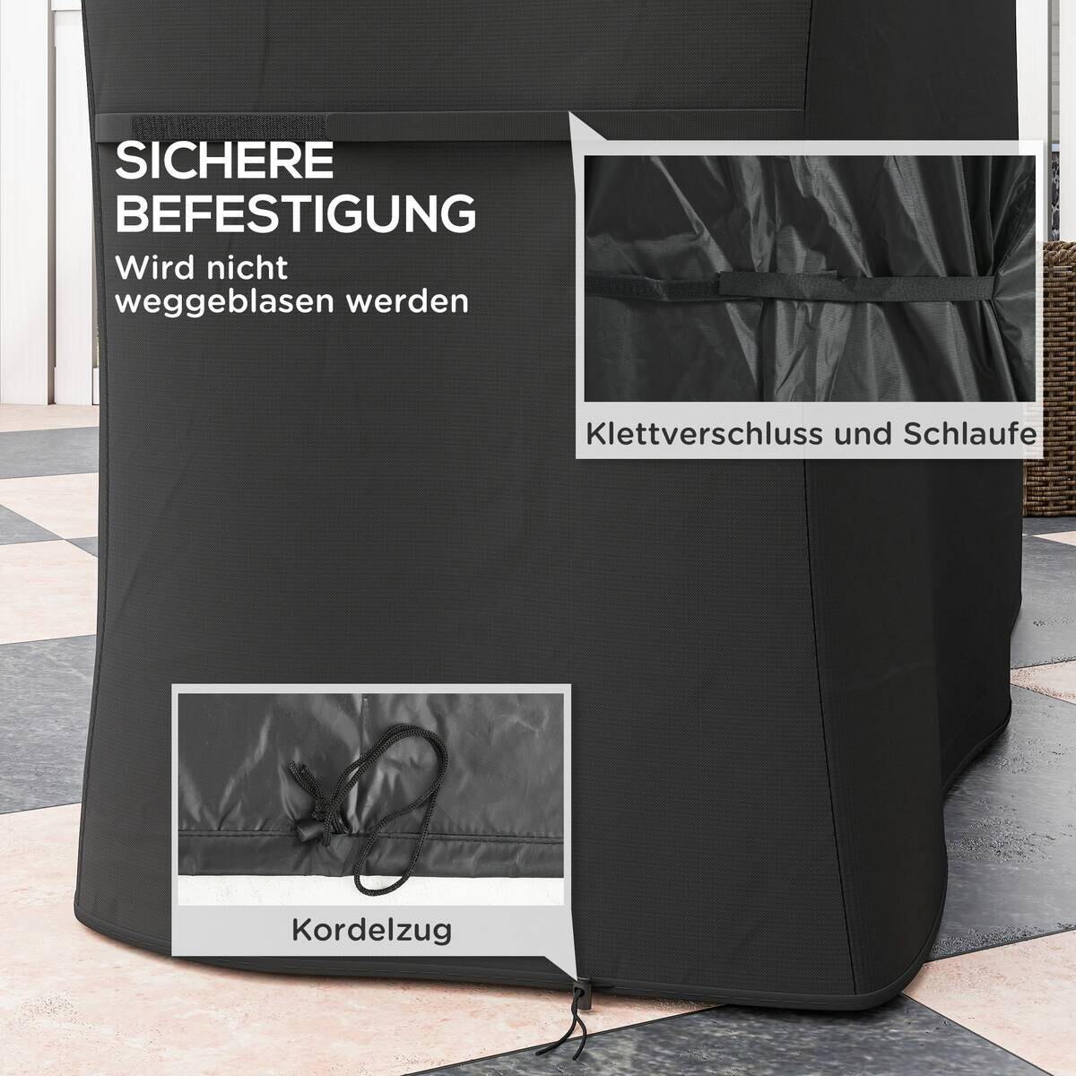 Outsunny Grillabdeckung