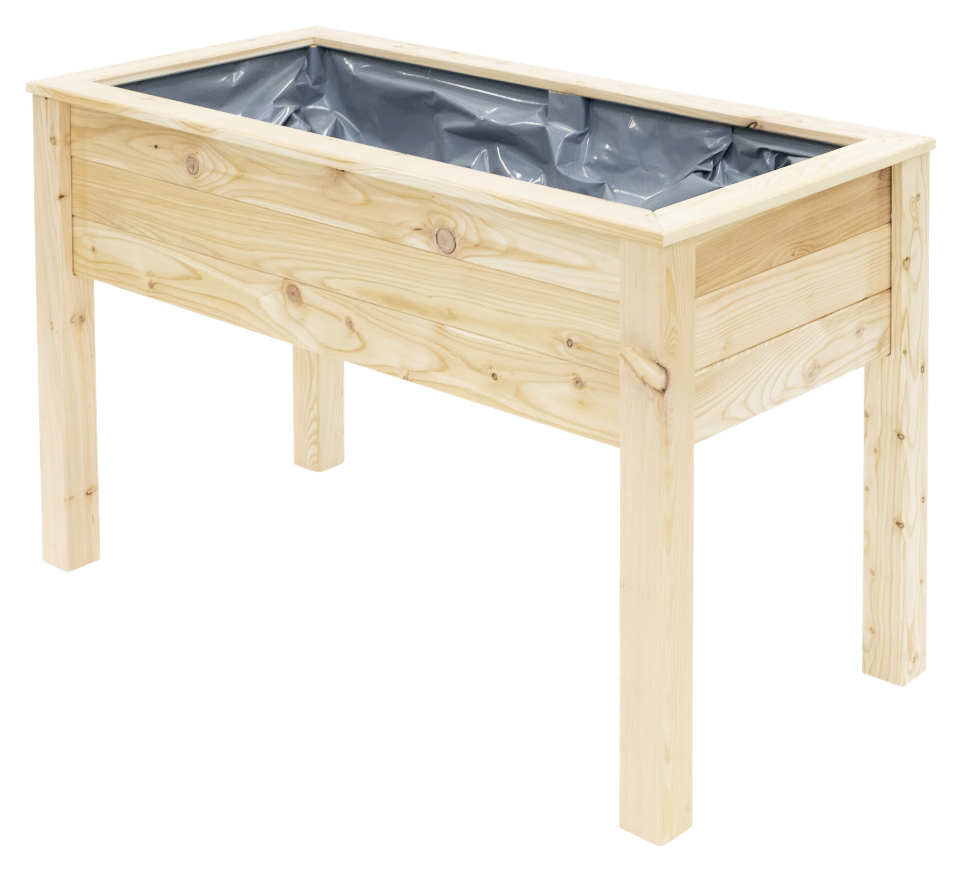 Westmann Stelzenhochbeet natur Lärche H/T/L: ca. 75x65x120 cm