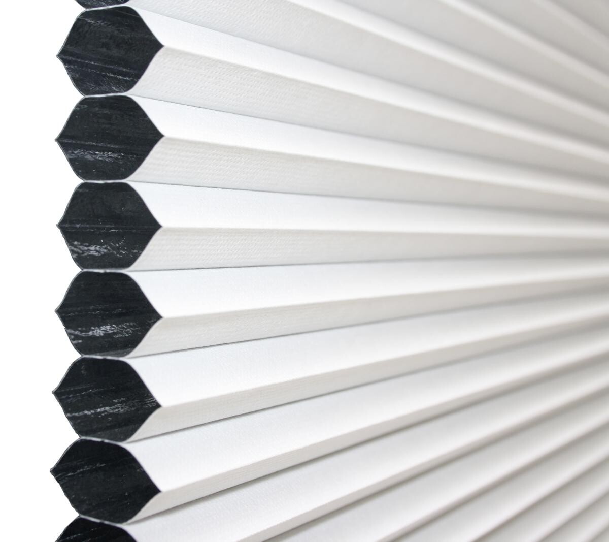 Boviva Waben-Plissee Verdunklungsqualität weiß B/L: ca. 60x130 cm