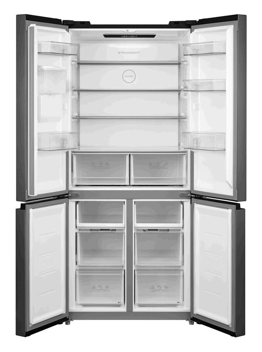 POCOline Multi-Door Kühl-/Gefrierkombination MD-190-513-CDIXWDDNF dark Inox B/H/T: ca. 83,3x189,8x65,3 cm