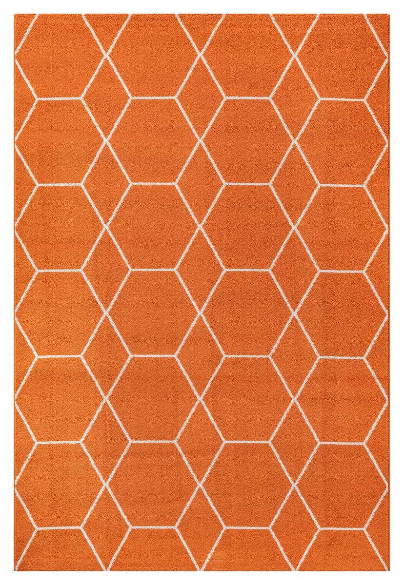 Sanat Teppich Trellis orange B/L: ca. 240x340 cm