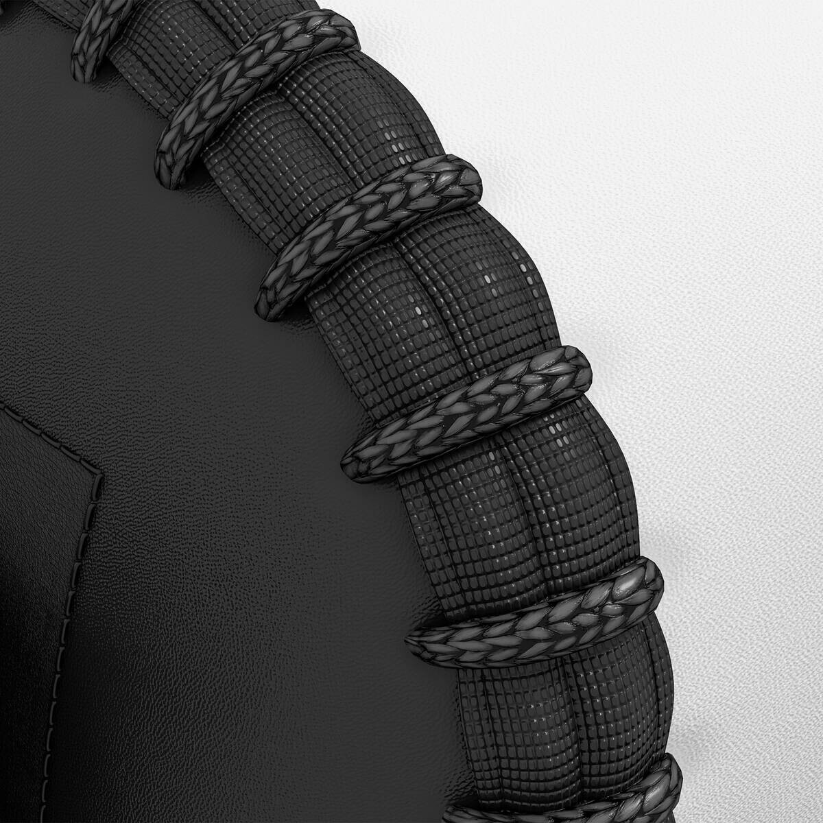 SPORTNOW Fitness-Zubehör schwarz Kunstleder B/H/L: ca. 20x38x18 cm