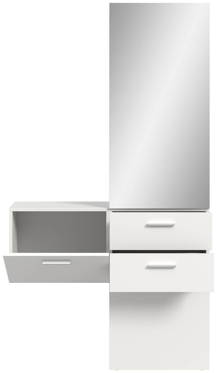 Garderobe VAGA weiß B/H/T: ca. 104x190x36 cm