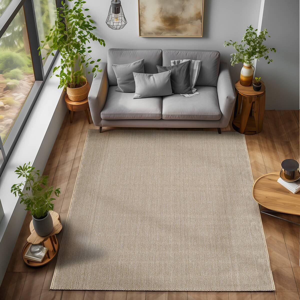 Ayyildiz Teppich LOOM beige B/L: ca. 200x290 cm
