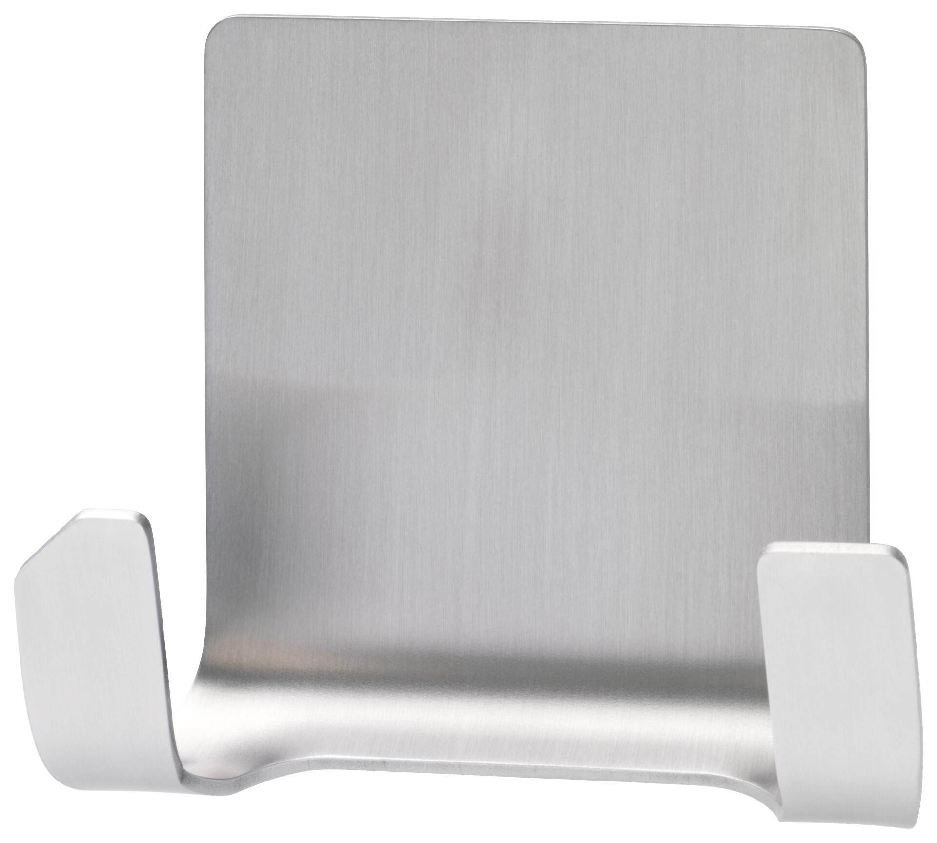 Powerstrips Chrom Edelstahl B/H/L: ca. 6,8x6,2x3,2 cm