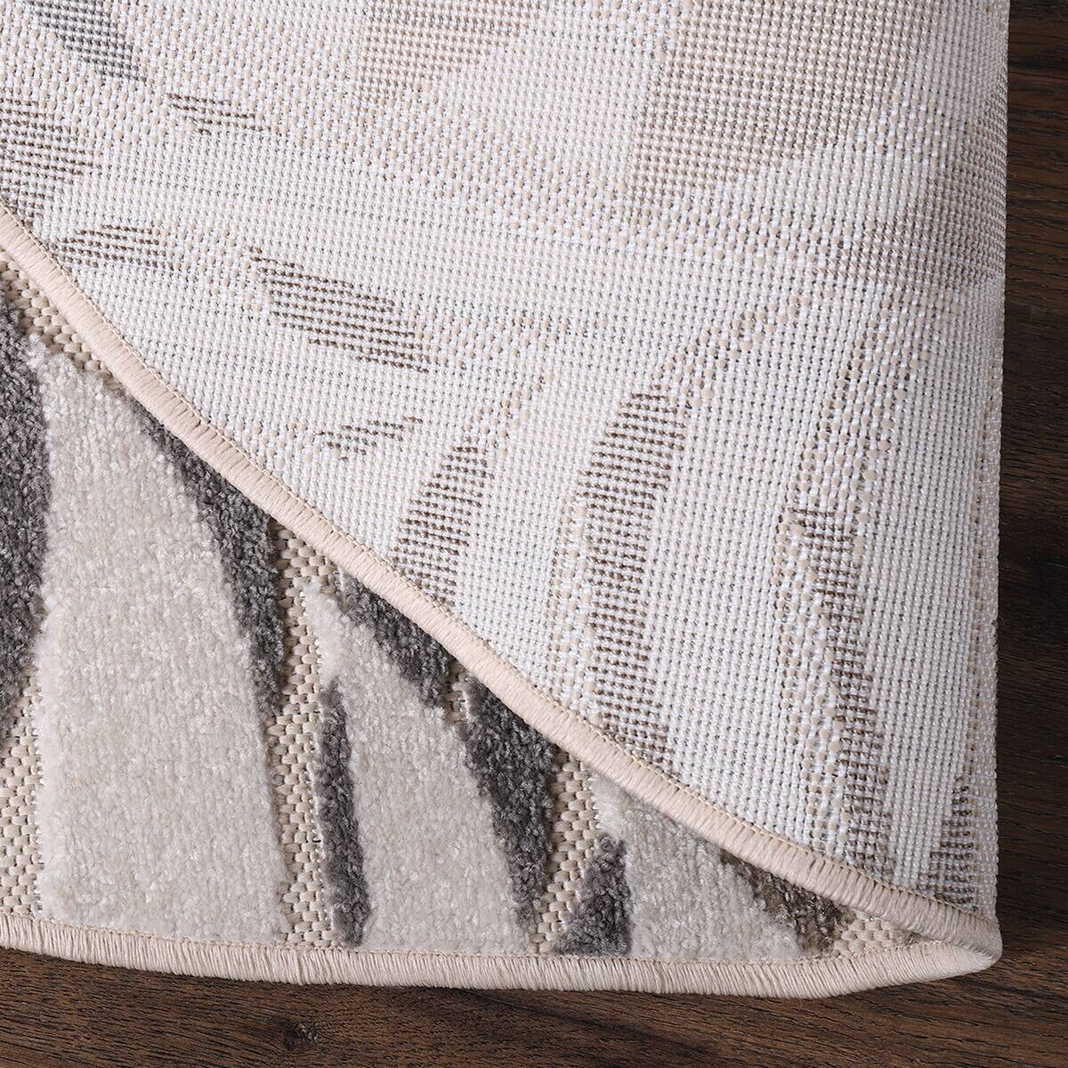 Sanat Outdoorteppich FLORAL creme B/L: ca. 120x120 cm