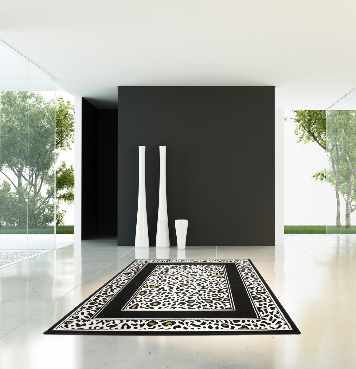 Kayoom Kurzflorteppich Sona 7280 mehrfarbig B/L: ca. 120x170 cm