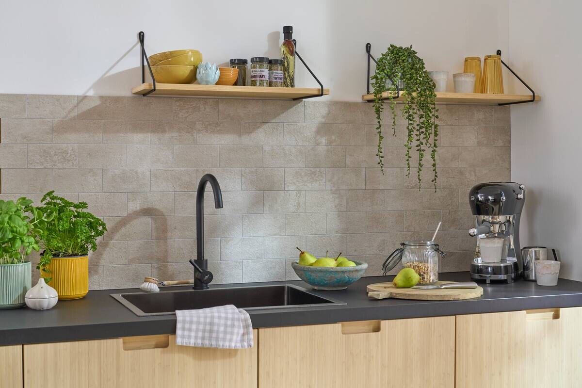 Wandfliesen beige B/L: ca. 30,05x30,5 cm