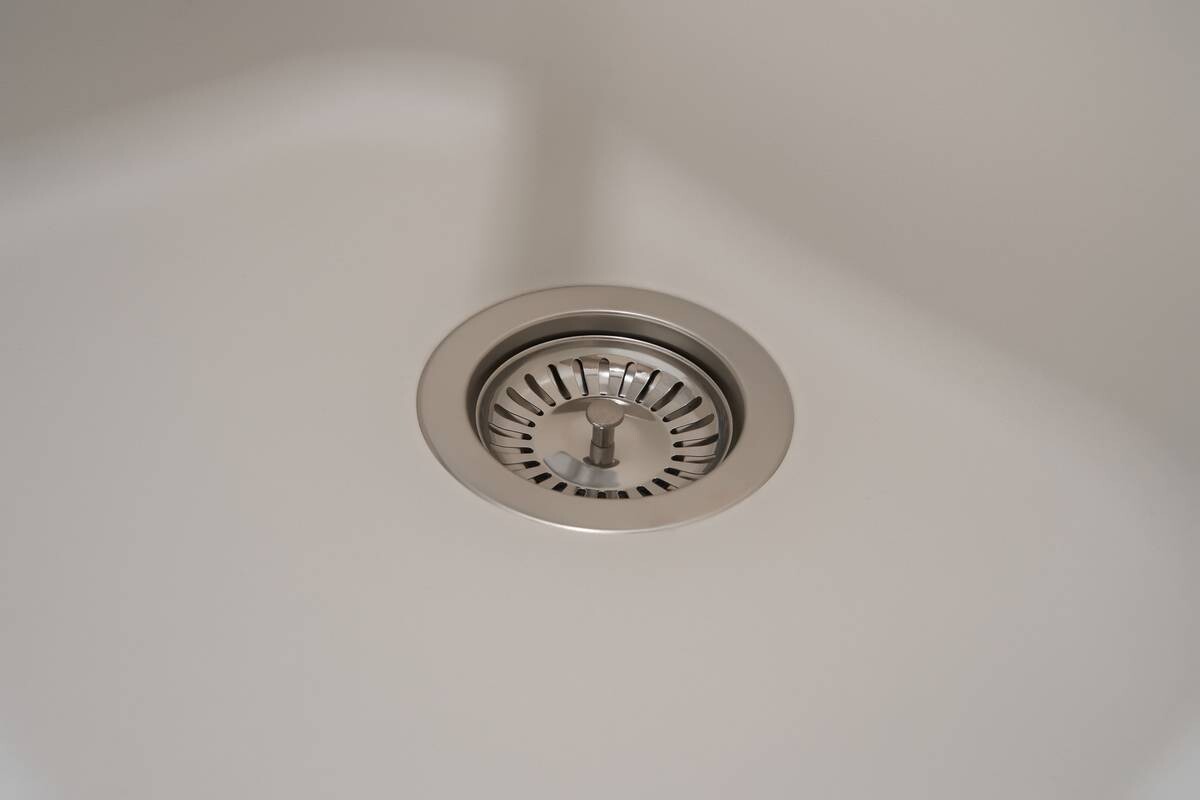 Respekta Einbauspüle Orlando 86 x 50 W weiß Granitverbundmaterial B/H/T: ca. 86x20,9x50 cm