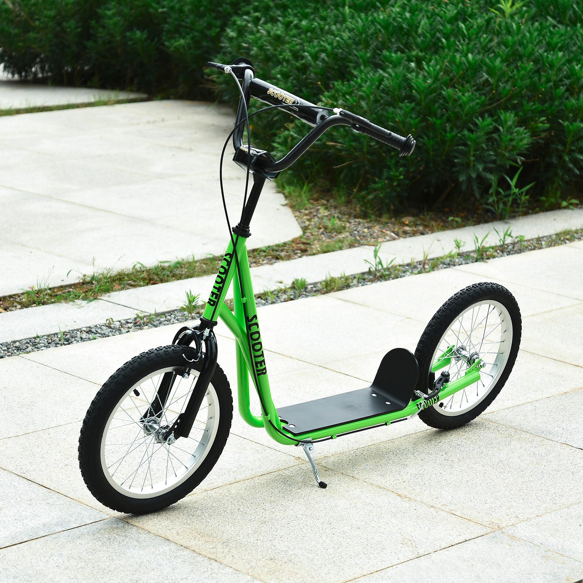 HOMCOM Kinderscooter grün