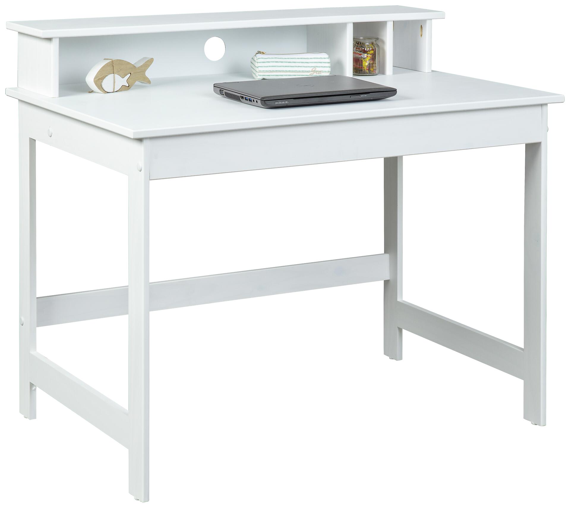 Schreibtisch Hilda weiß B/H/T: ca. 110x76x69 cm