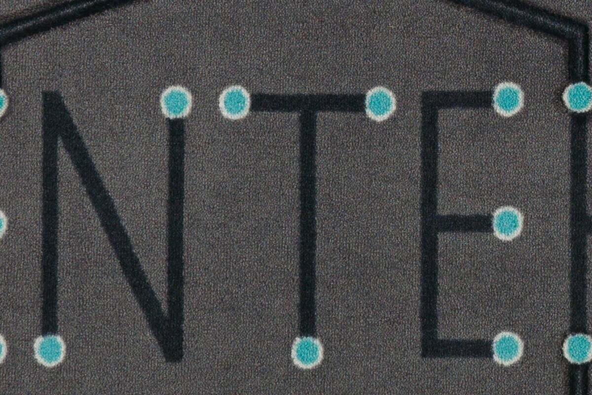 Arte Espina Kurzflorteppich Living Mat 62 grau B/L: ca. 64x168 cm