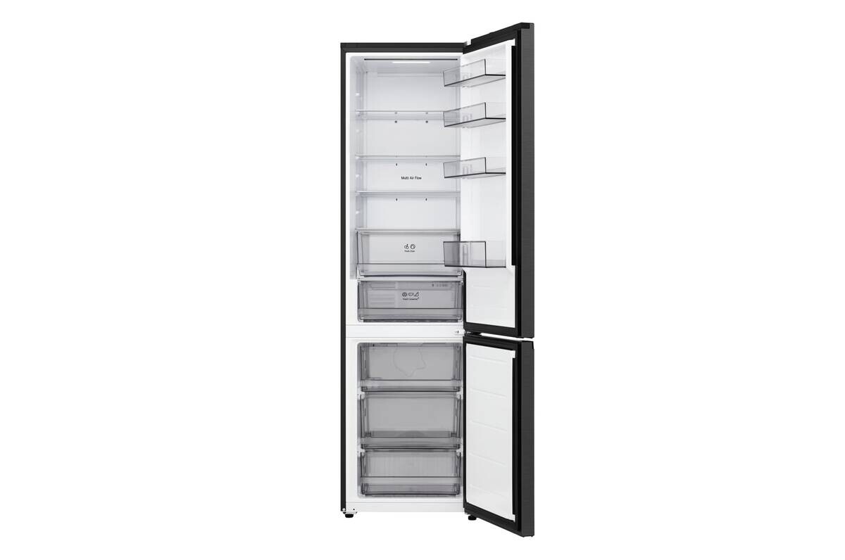 LG Kühl-/Gefrierkombination GBBSJ2CCEP schwarz B/H/T: ca. 59,7x203x67,4 cm