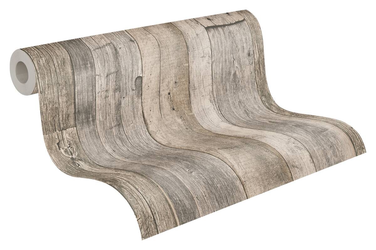 A.S.Creation Vliestapete schwarz beige B/H/D: ca. 53x1005x7,8 cm