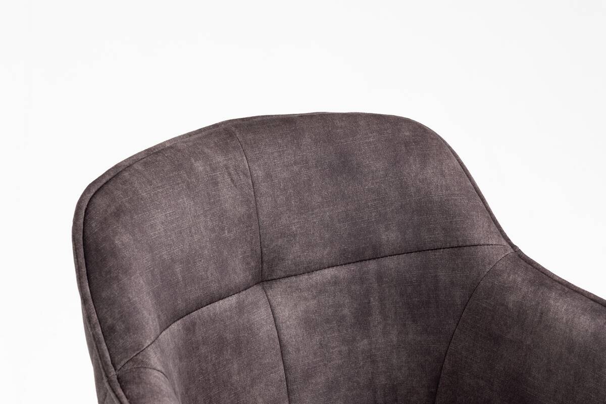 Drehstuhl Turin anthrazit Microfaser