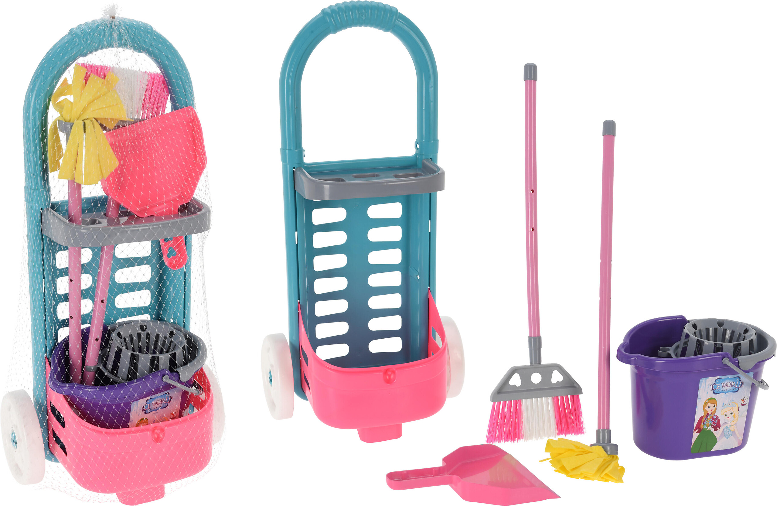 Spiel Putzzubehör B/H/L: ca. 28x22x59 cm