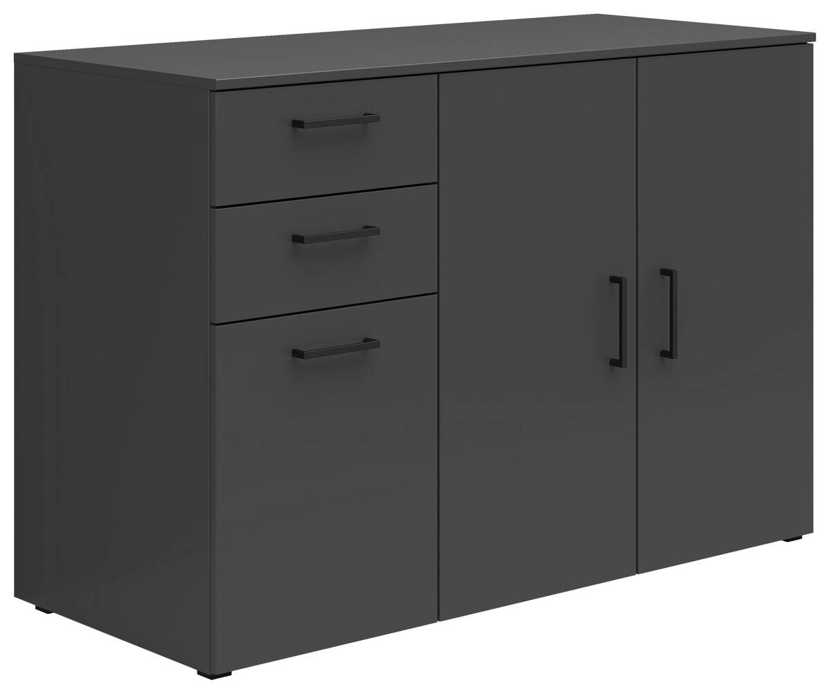 Kommode Multi-Stauraum Typ 29 anthrazit B/H/T: ca. 120x83x52 cm
