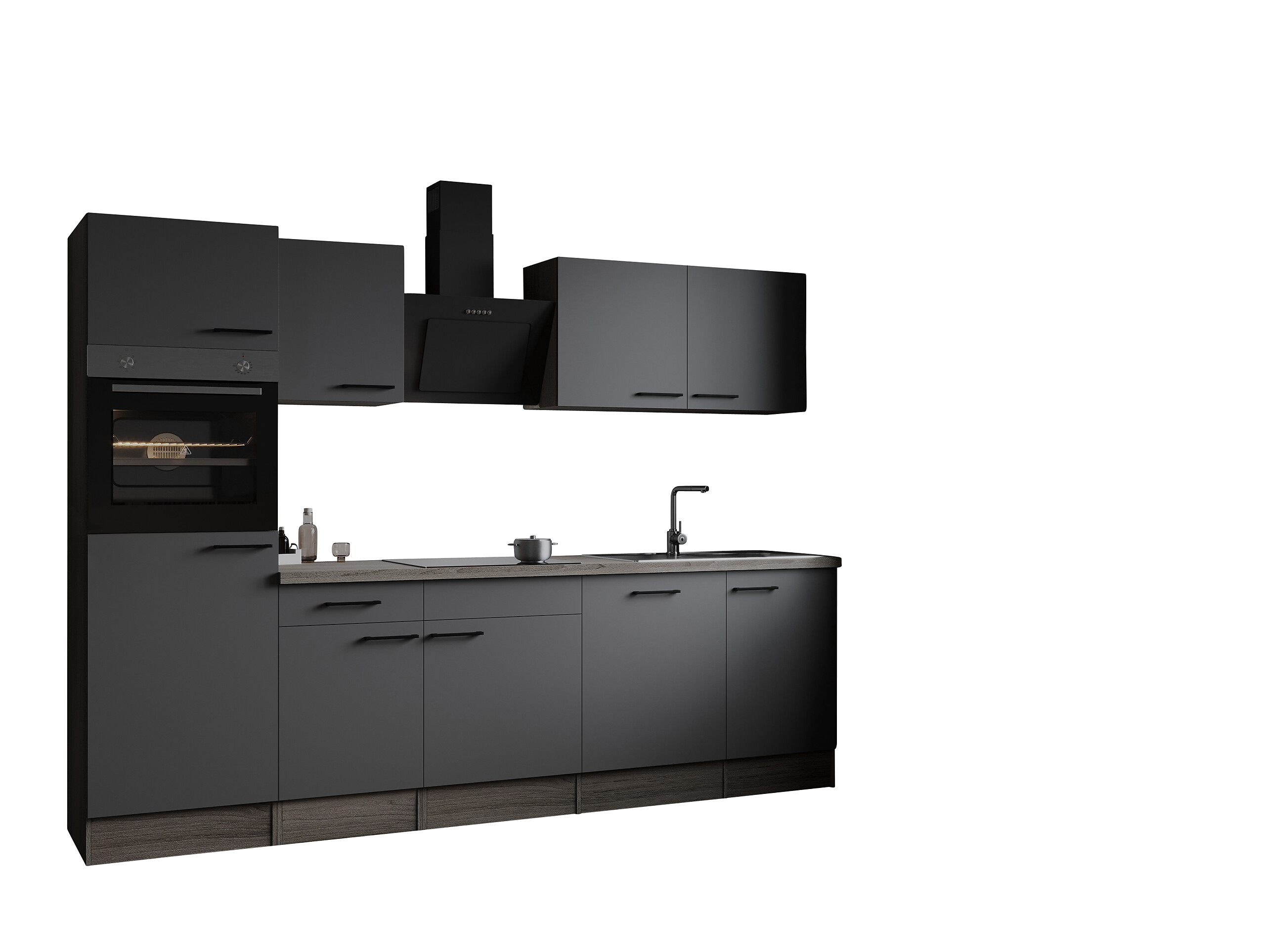 Küchenblock Oliver B/H/T: ca. 280x205x60 cm