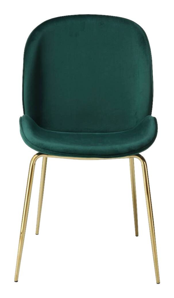 Stuhl Charlize 100 2er grün Microfaser B/H/T: ca. 48x87x59 cm