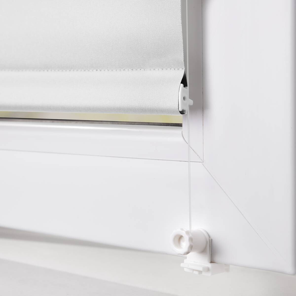 LICHTBLICK Verdunkelungsrollo weiß B/L: ca. 45x150 cm