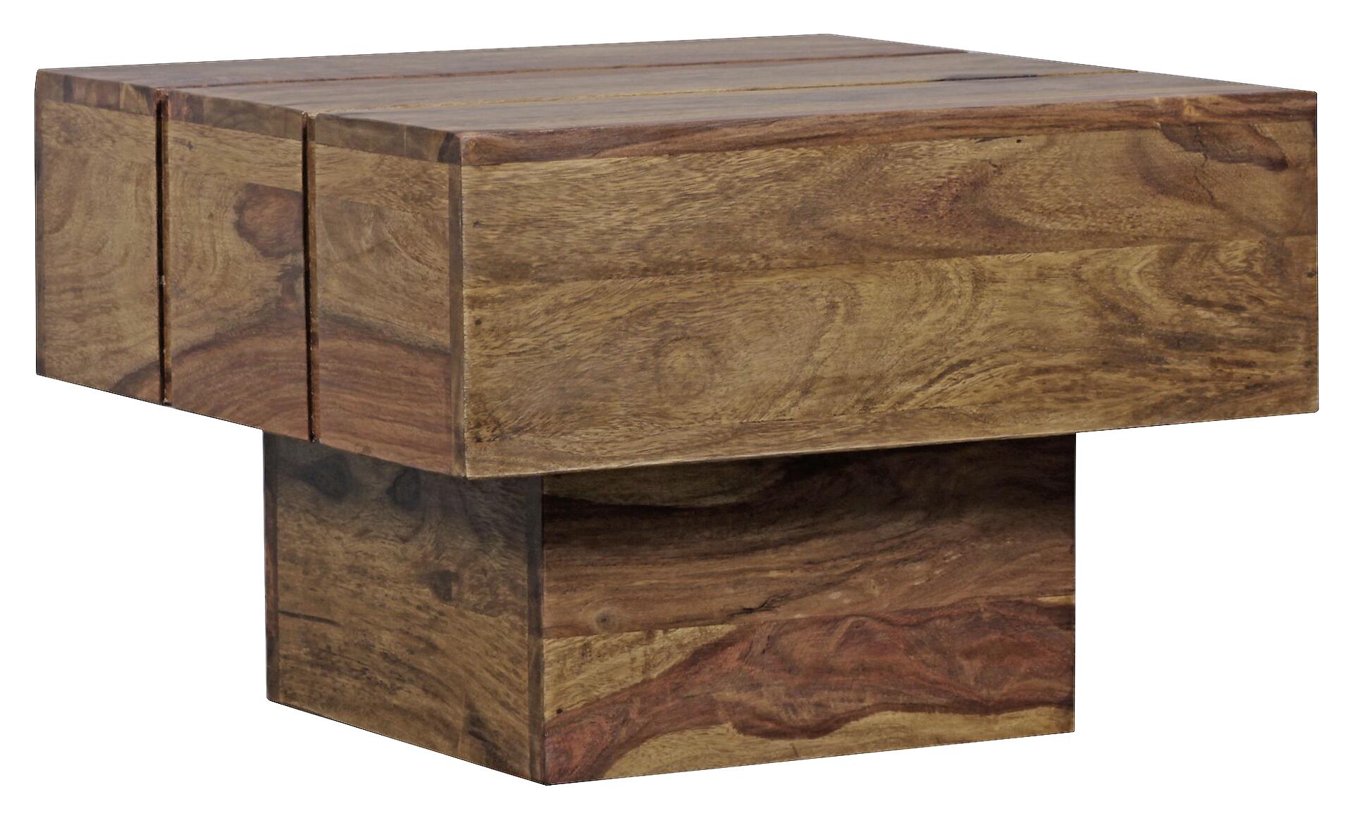 Beistelltisch natur Echtholz B/H/T: ca. 44x30x44 cm