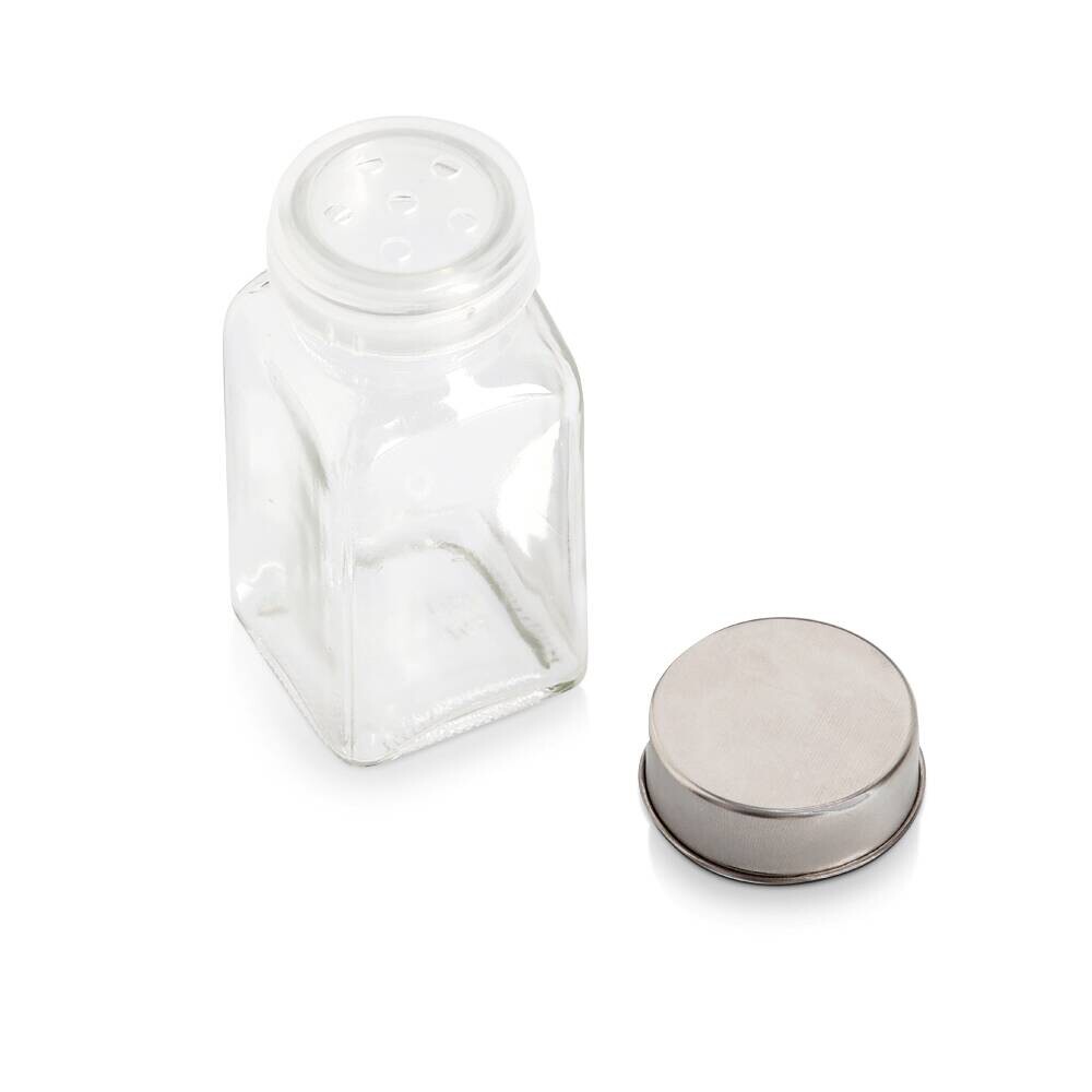 Zeller Gewürzständer-Set transparent Glas B/H/L: ca. 4,7x30x22,7 cm