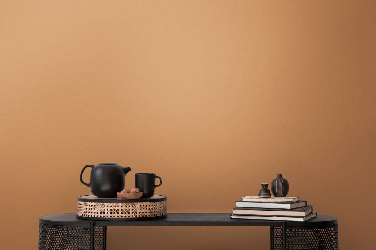 A.S.Creation Vliestapete gelb B/H/D: ca. 53x1005x8,4 cm