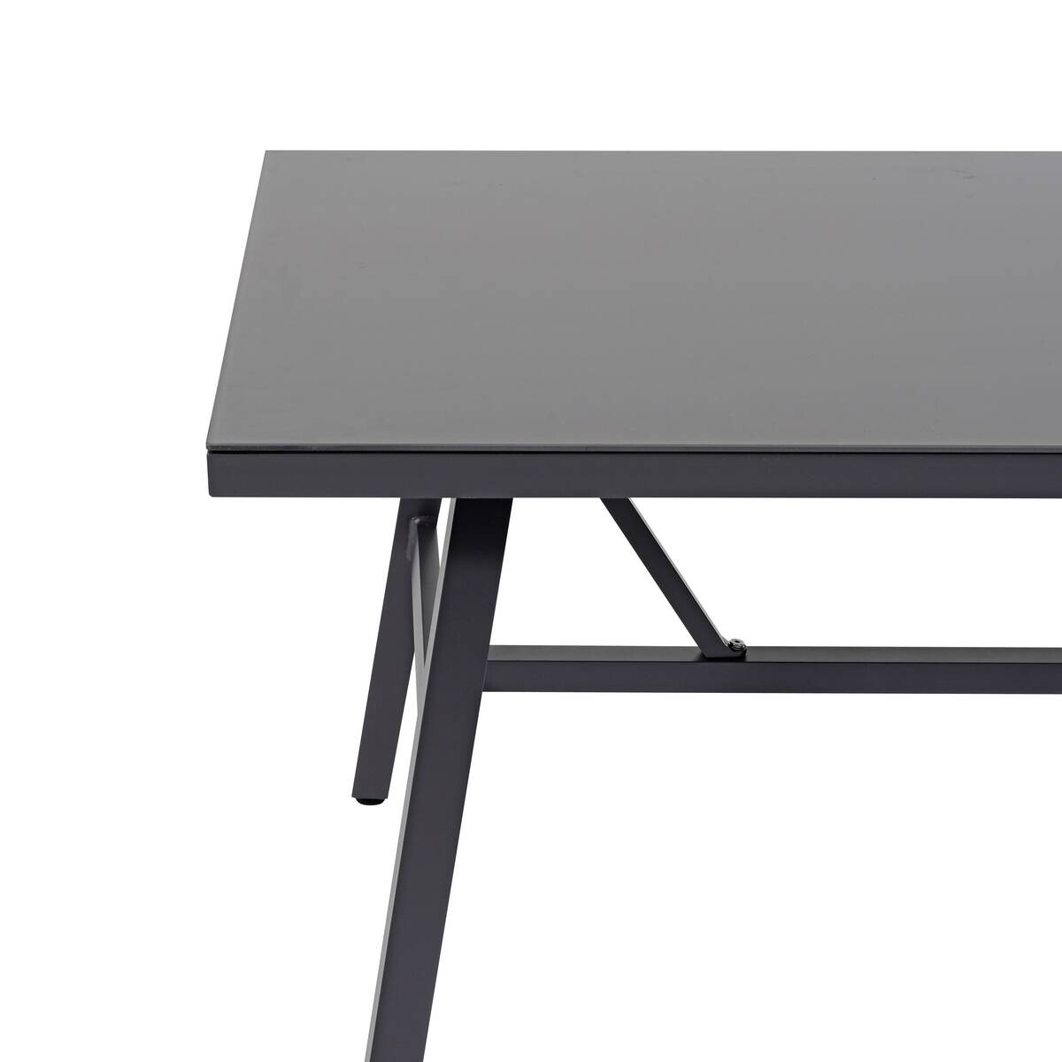 Loungeset grau Aluminium