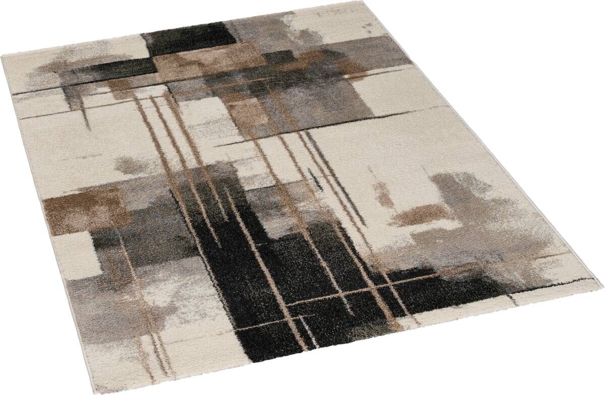 Webteppich Rio beige-grau B/L: ca. 80x150 cm