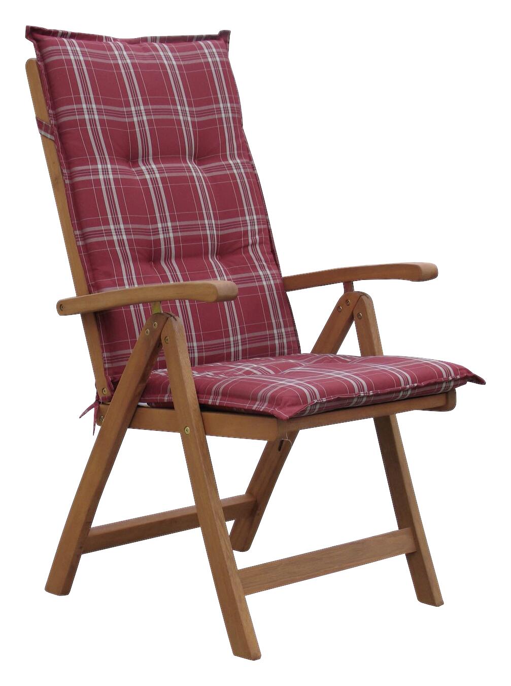 Grasekamp Auflage für Hochlehner Rubin Polyester-Mischgewebe B/H/L: ca. 52x6x119 cm