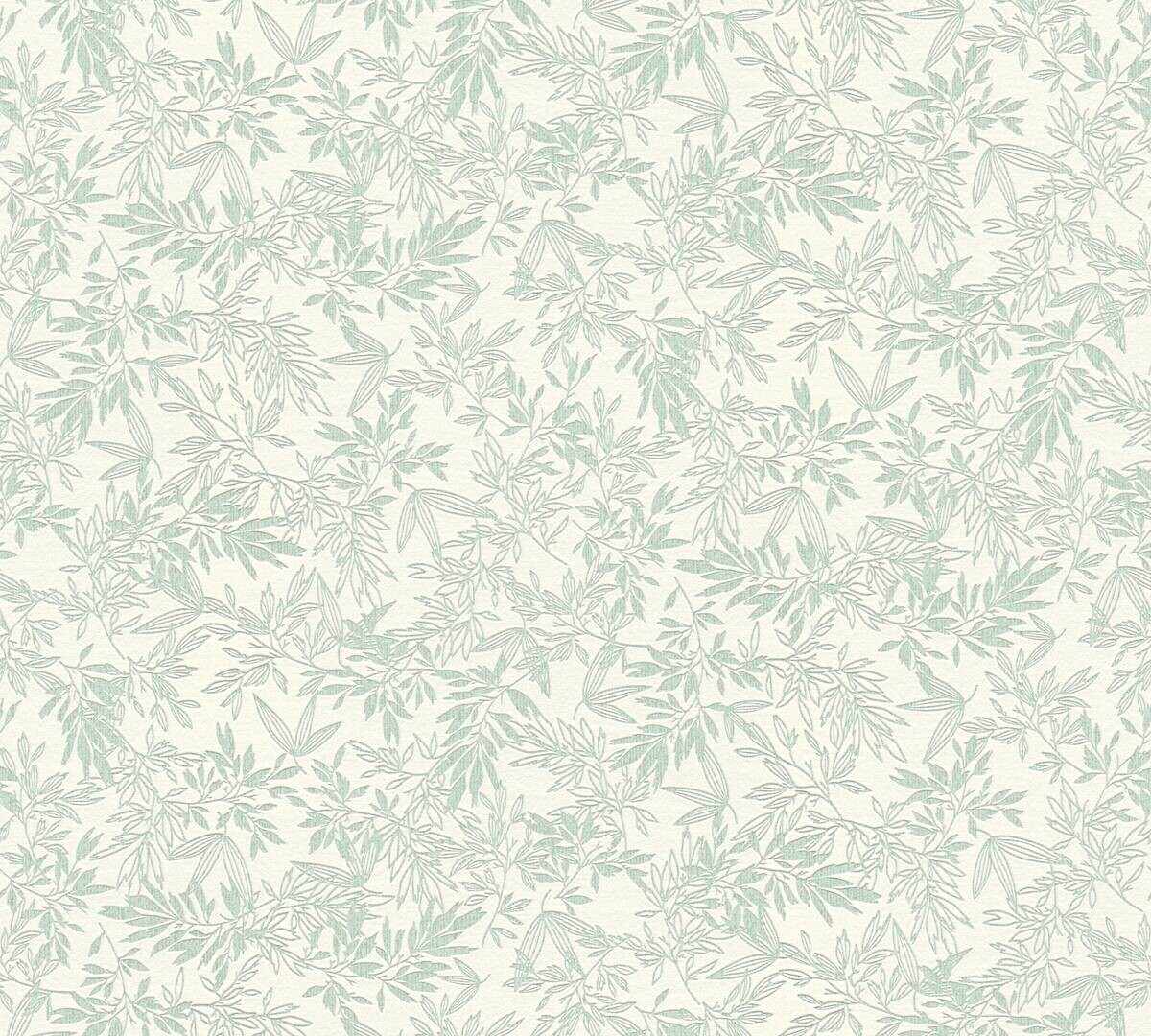 A.S.Creation Vliestapete Attractive 2 Floral grün B/L: ca. 53x1005 cm