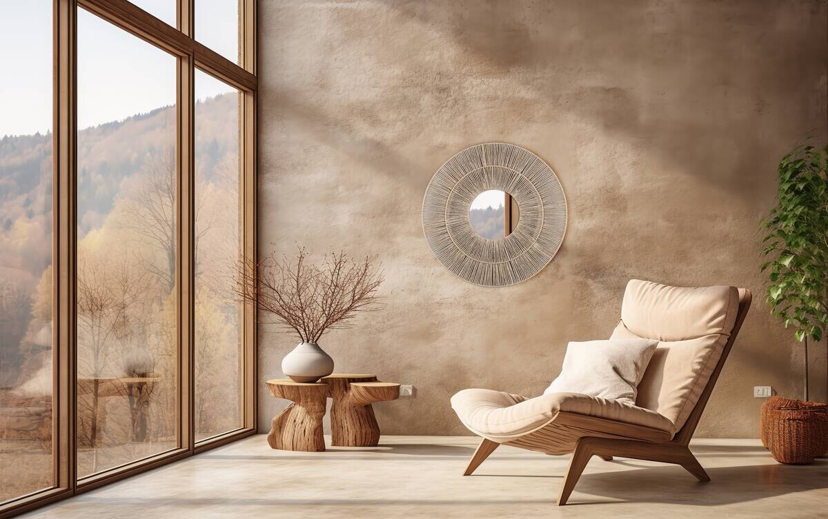 Dekospiegel Marlene natur B/H/T: ca. 80x80x9 cm Dekospiegel Marlene natur B/H/T: ca. 80x80x9 cm