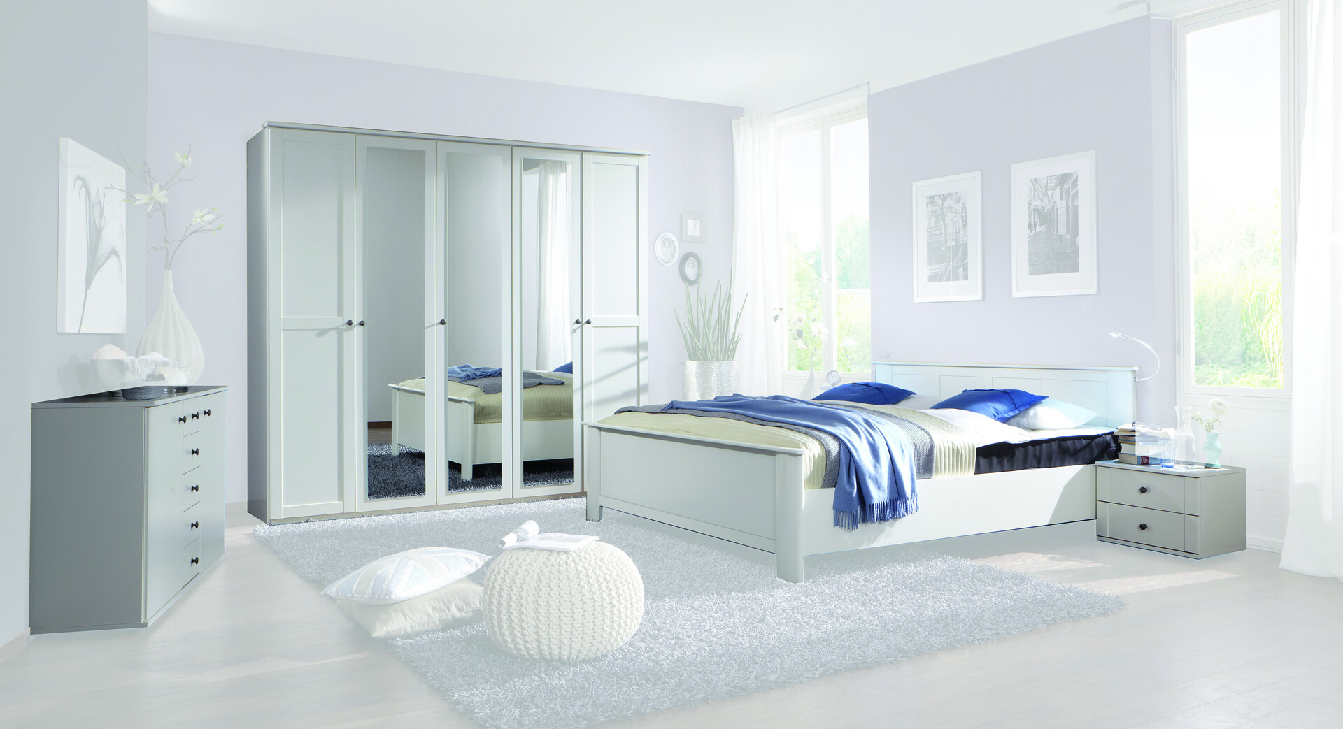 Komfortbett Chalet  B/H/T: ca. 189x62x210 cm Liegefläche B/L: ca. 180x200 cm