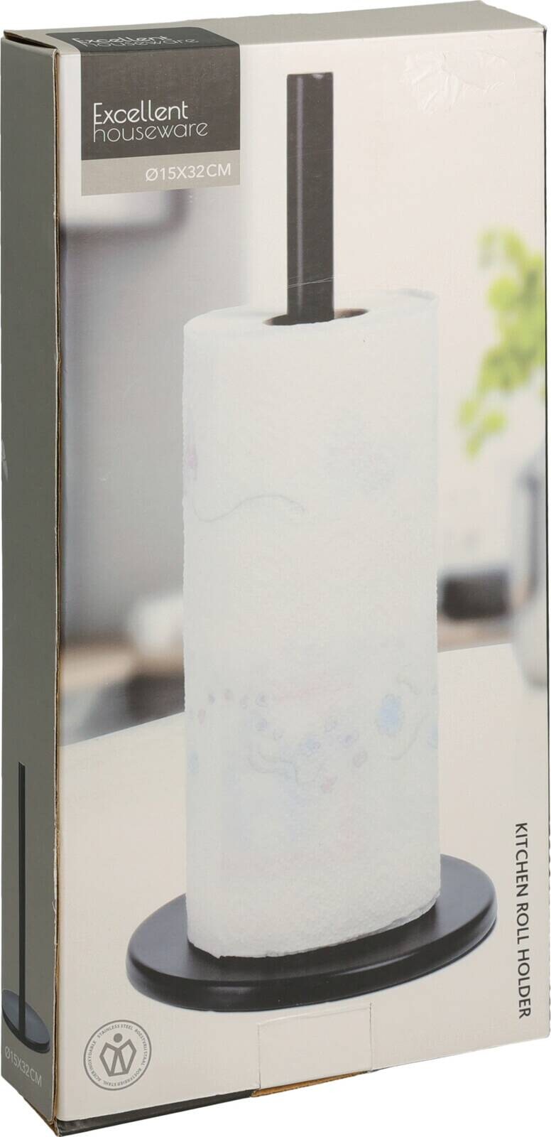 Papiertuchhalter schwarz Metall B/H: ca. 15x32 cm