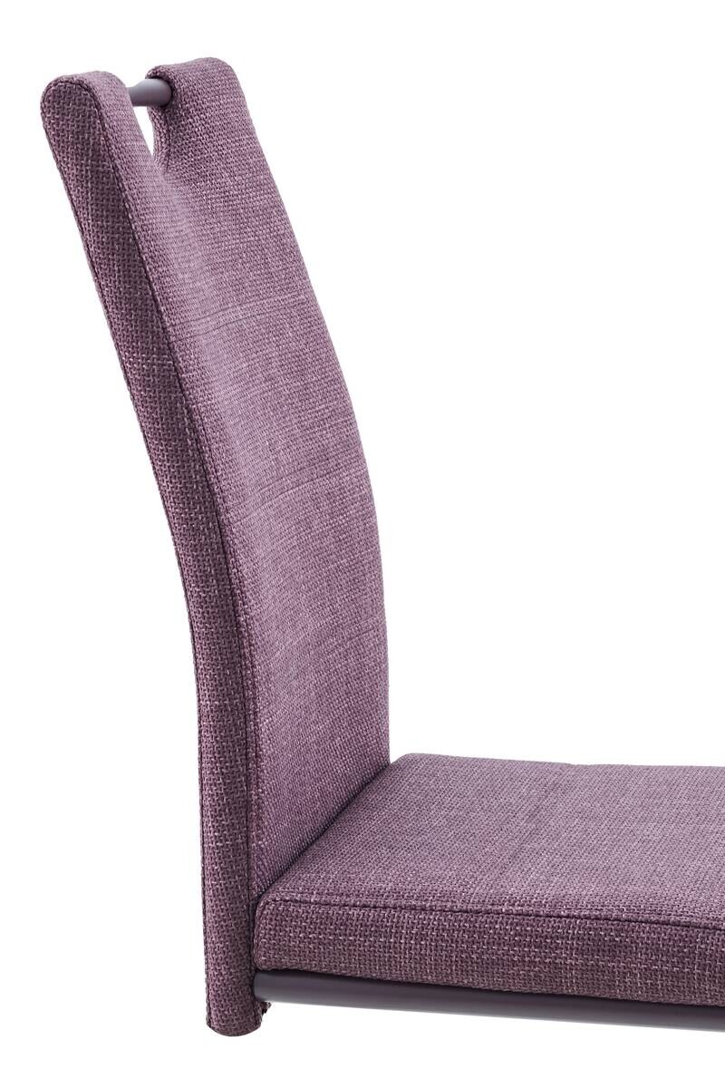 Schwingstuhl Florenz wilde Beere Webstoff B/H/T: ca. 43x99x60 cm